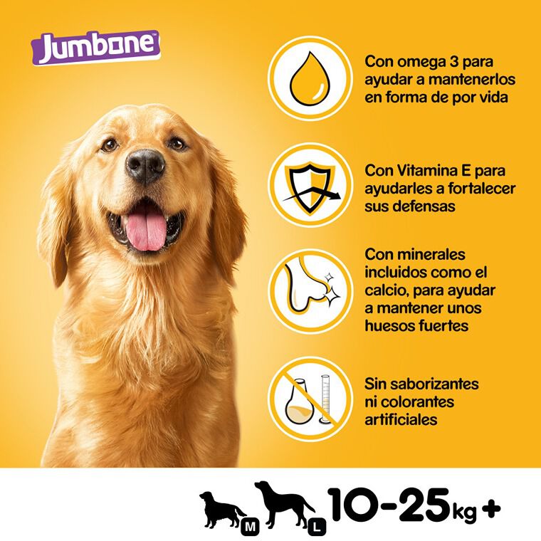 180 g Pedigree Ossos Jumbone Bovino e Ave para C&atilde;es, , large Imagem n&uacute;mero 5