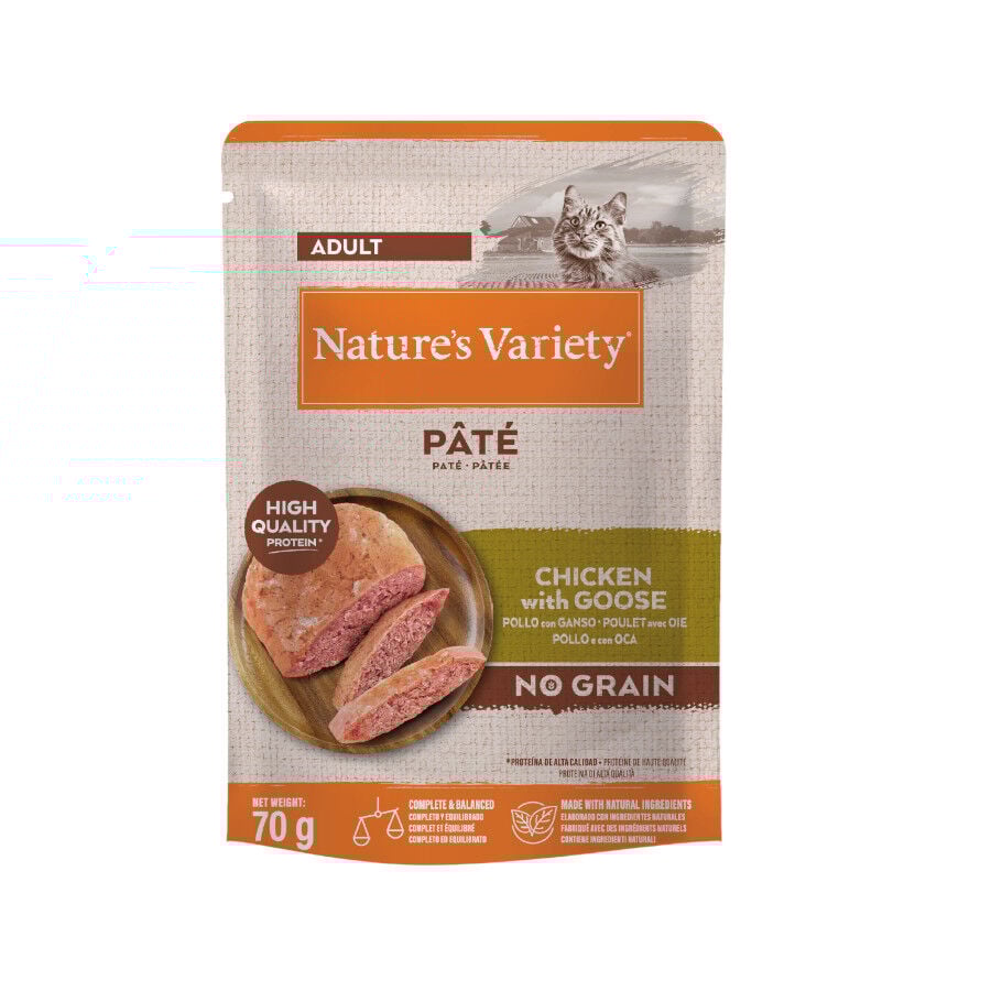 70 g Nature's Variety Original Adult frango e ganso saqueta para gatos, , large Imagem n&uacute;mero 1