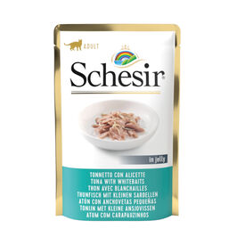 Schesir Adult Atum com Chanquete saqueta para gatos
