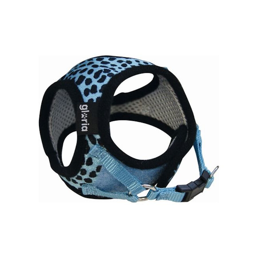 Gloria Leopardo Azul Peitoral para c&atilde;es, , large Imagem n&uacute;mero 1