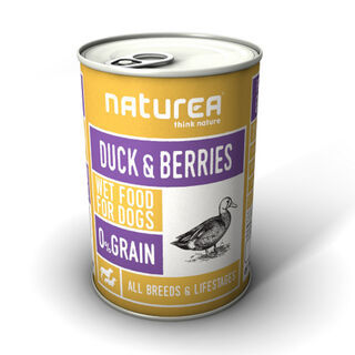 Naturea Pato e Arandos lata para cães