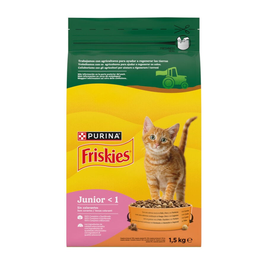 1.5 kg Friskies Junior Ra&ccedil;&atilde;o para gatos , , large Imagem n&uacute;mero 1
