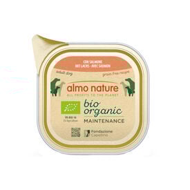 Petiscos para cães Almo Nature Bio Organic Maintenance sem grãos Salmão