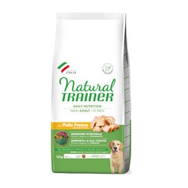 Natural Trainer Adult Maxi Frango ração para cães 