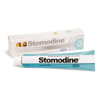 Stodomine gel para as gengivas para cães e gatos
