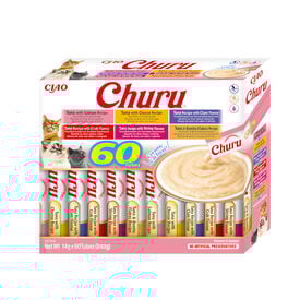 Churu Snack L&iacute;quido Variedades de Atum para Gatos