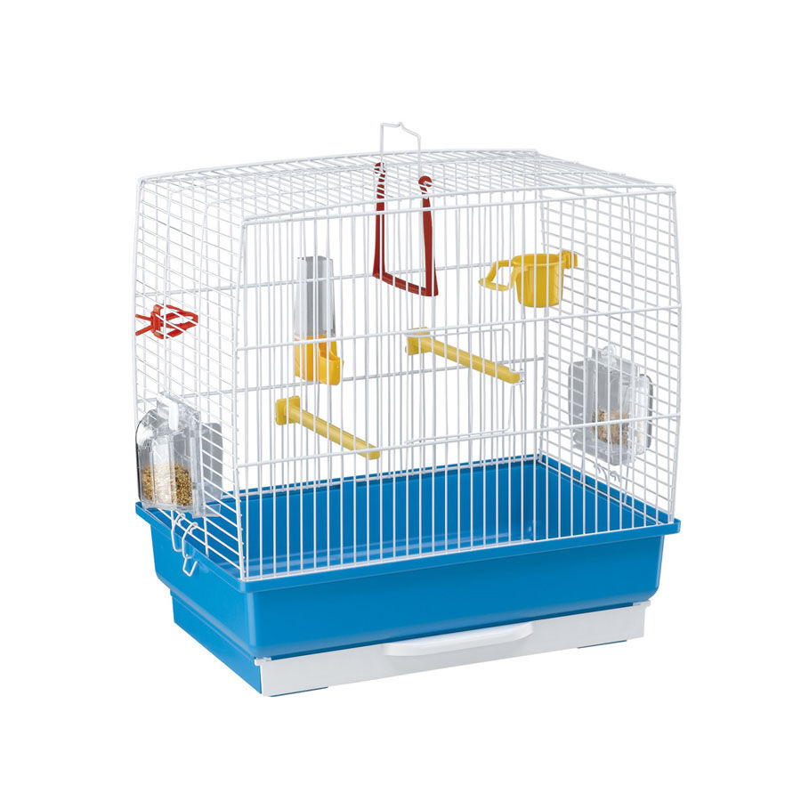 Jaula Rekord 2 Negro de Ferplast para p&aacute;jaro Imagem n&uacute;mero 1