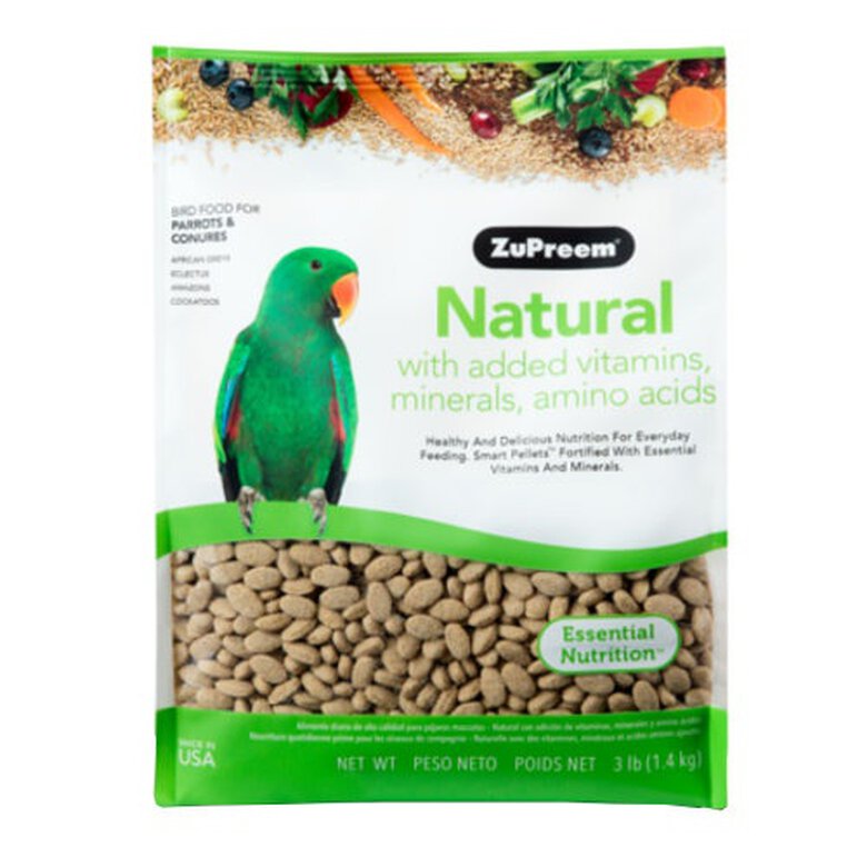 alimentacion_pajaros_Zupreem_Natural_pienso_para_loros_medianos_ZUP93200_M Imagem número 1 Zupreem Natural pienso para loros medianos Imagem número 1