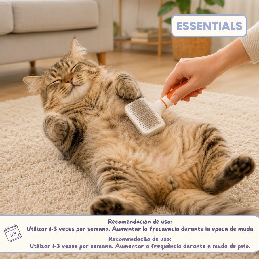 Bloob Escova cardadeira autolimpante para gatos, , large Imagem n&uacute;mero 8
