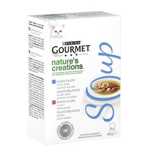 Gourmet Crystal Sopa de Atum saqueta para gatos