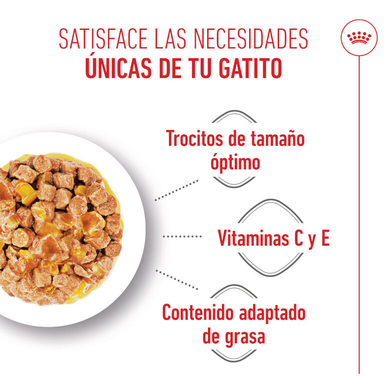 85 g Royal Canin Kitten Sterilised Saquetas de Gelatina para gatinhos,  Imagem número 4 85 g Royal Canin Kitten Sterilised Saquetas de Gelatina para gatinhos, , large Imagem número 4