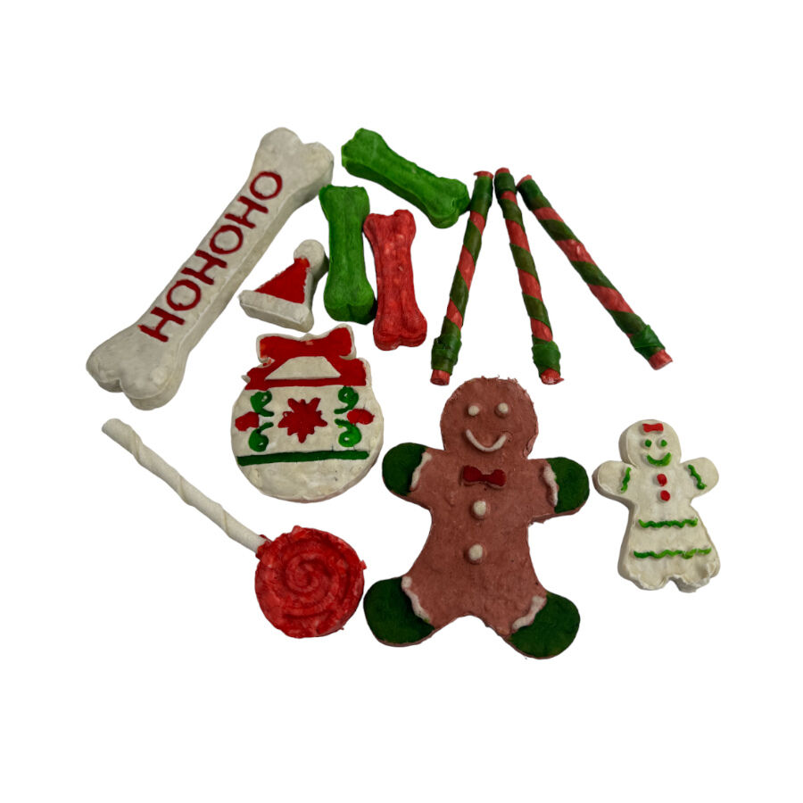 334 g Wonder Christmas Snacks Surprise Pack de Couro para c&atilde;es, , large Imagem n&uacute;mero 2