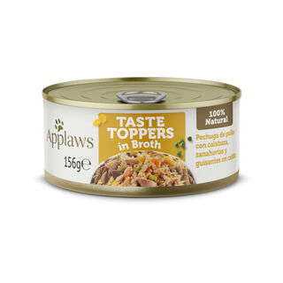 Applaws Taste Toppers Frango com Legumes em Molho lata para cães