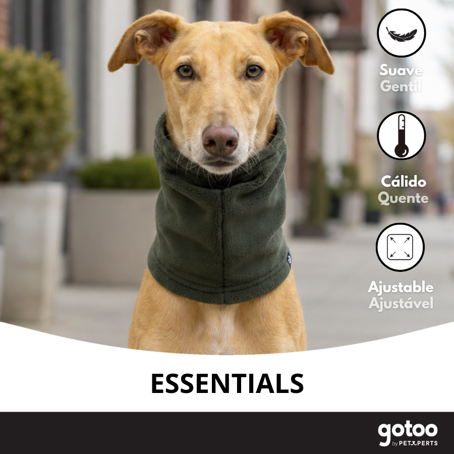 Gotoo Cachecol Polar Verde para c&atilde;es, , large Imagem n&uacute;mero 6