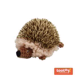 Tootoy! Comfort Forest Hedgedog peluche com som para cães