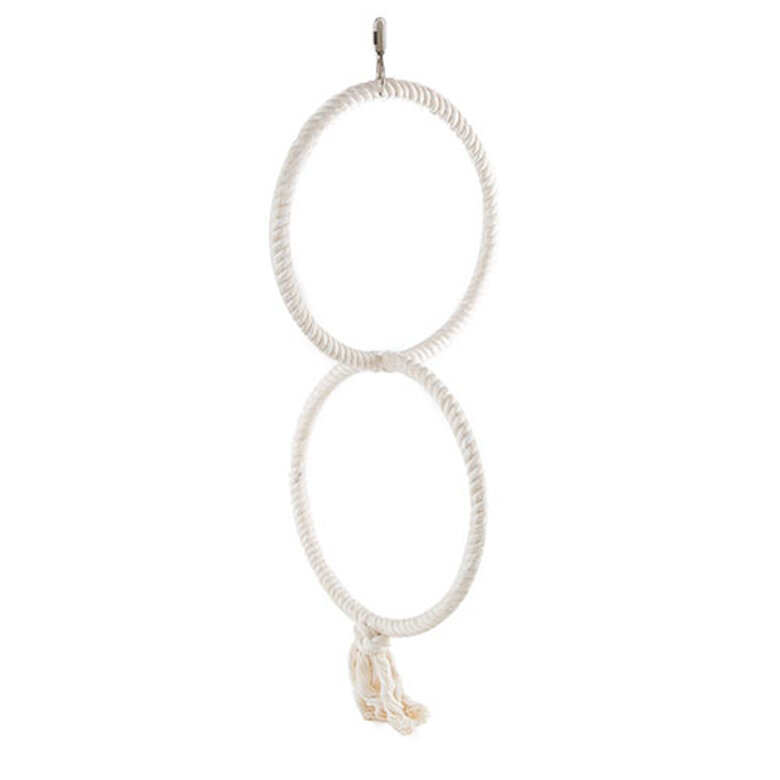 juguete_aves_flamingo_aros_algodon_FLA16518_M Imagem número 1 Flamingo aros de algodón juguete para loros Imagem número 1