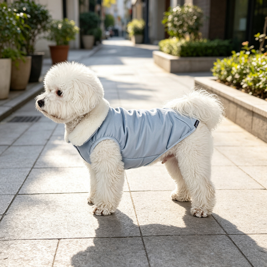 Gotoo Casaco Azul-Claro para c&atilde;es, , large Imagem n&uacute;mero 1