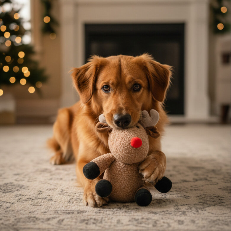 Wonder Christmas Peluche Rena de Natal para Cães,  Imagem número 3 Wonder Christmas Peluche Rena de Natal para Cães, , large Imagem número 3