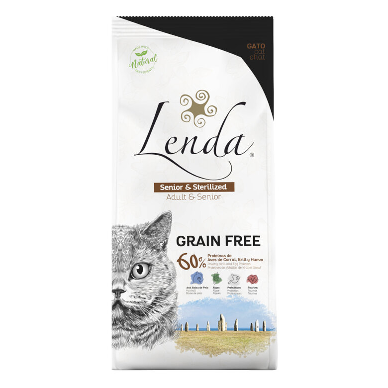 Lenda Senior & Sterilized ração para gatos , , large image number null