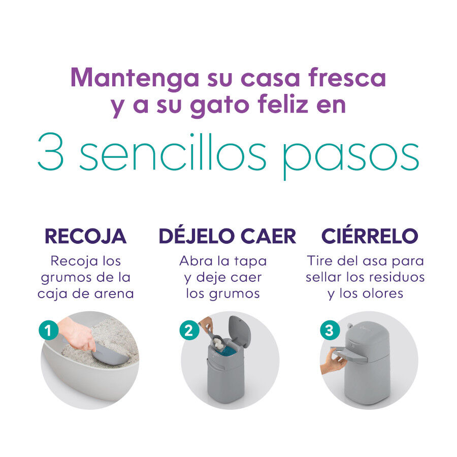 Litter Genie Balde LitterLocker Easy Roll para gatos, , large Imagem n&uacute;mero 3