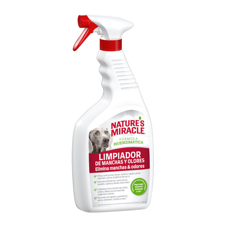 Nature's Miracle Removedor de Manchas e  Cheiros para cães,  Imagem número 1 Nature's Miracle Removedor de Manchas e  Cheiros para cães, , large Imagem número 1
