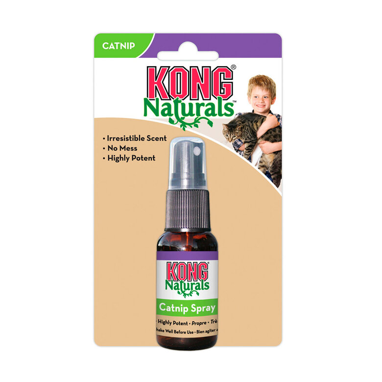 30 ml Kong Naturals Spray de Catnip para gatos,  Imagem número 1 30 ml Kong Naturals Spray de Catnip para gatos, , large Imagem número 1