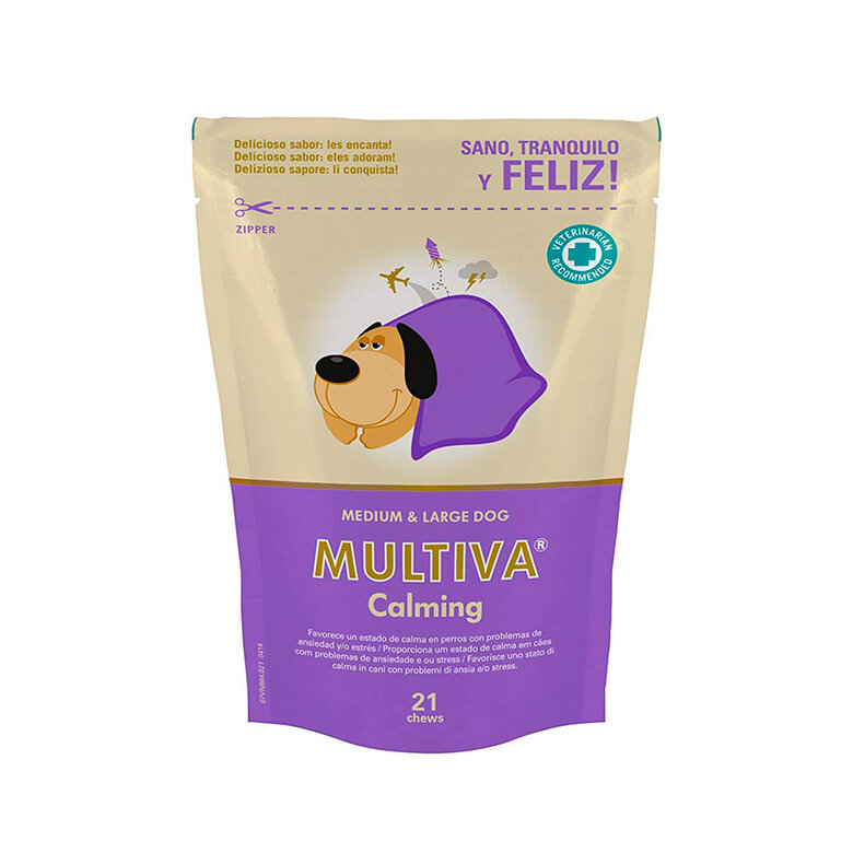 Raças pequenas Vetnova Multiva Calming Calmante Natural para cães e gatos ,  Imagem número 1 Raças pequenas Vetnova Multiva Calming Calmante Natural para cães e gatos , , large Imagem número 1