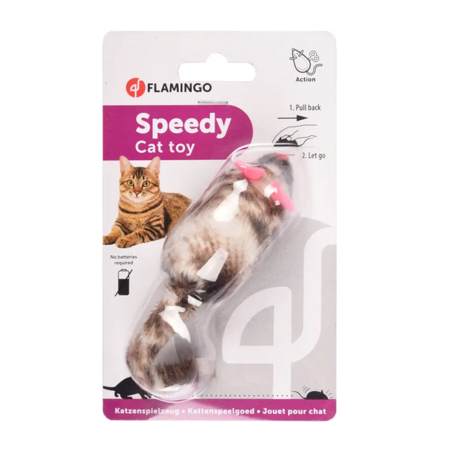 Flamingo Speedy Rato com movimento para gatos, , large Imagem n&uacute;mero 2