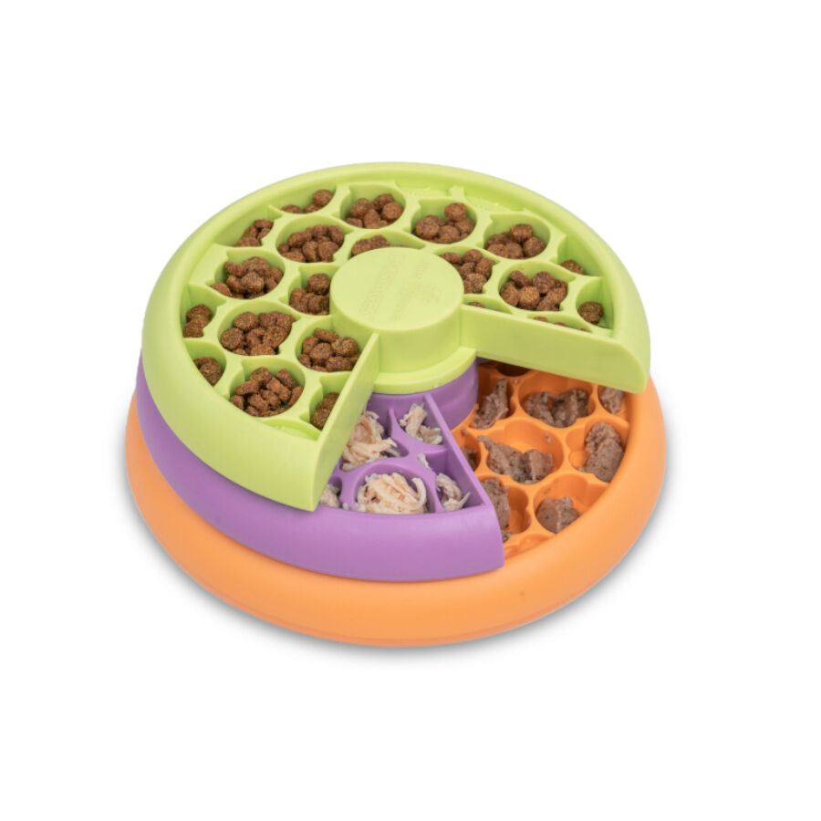 Catstages Nina Ottosson Kitty Lickin&rsquo; Layers Comedouro Interativo para gatos, , large Imagem n&uacute;mero 1