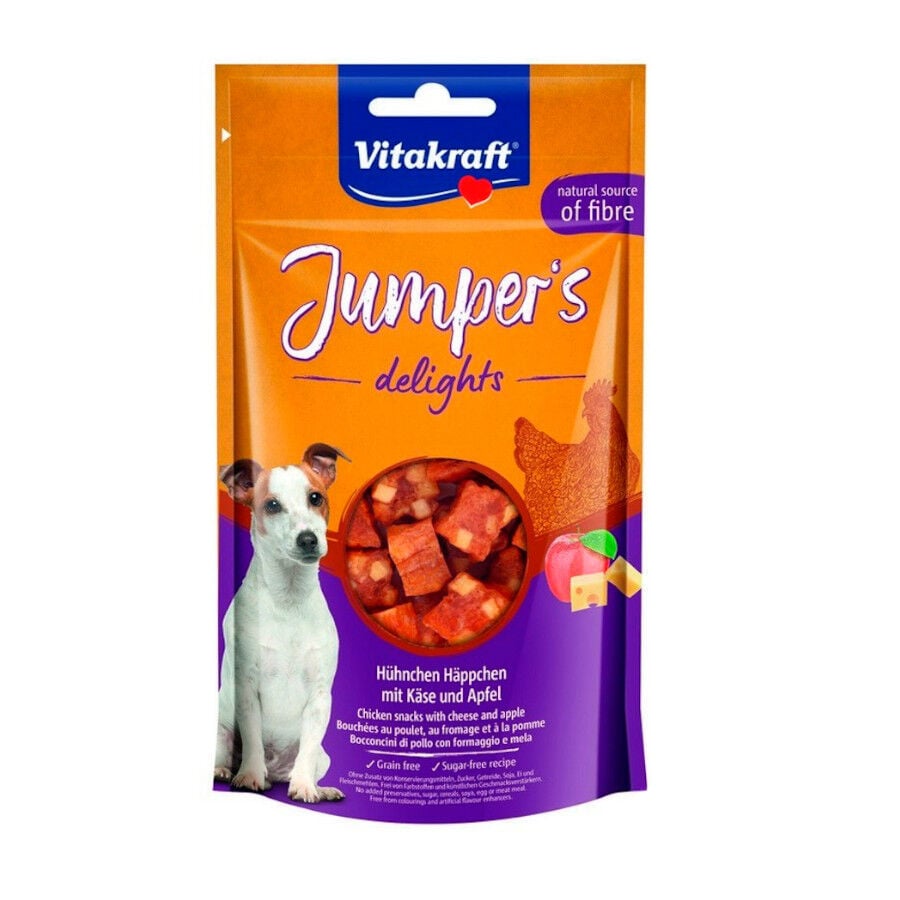 80 g Vitakraft L&aacute;minas Jumper's Mini Frango para c&atilde;es, , large Imagem n&uacute;mero 1