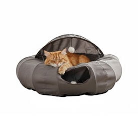 All For Paws Lamb Cat T&uacute;nel cinzento para gatos