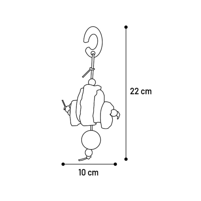 Flamingo Mareb Mezcla brinquedo para roedores,  Imagem número 2 Flamingo Mareb Mezcla brinquedo para roedores, , large Imagem número 2