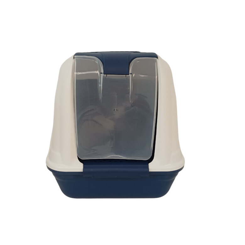 Nice Care Caixa de areia fechada Netta Close azul para gatos,  Imagem número 6 Nice Care Caixa de areia fechada Netta Close azul para gatos, , large Imagem número 6