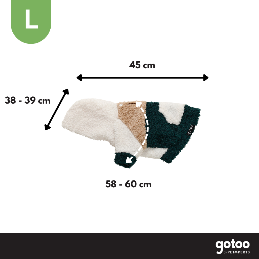 Gotoo Pijama Multicolor em Blocos para c&atilde;es, , large Imagem n&uacute;mero 4