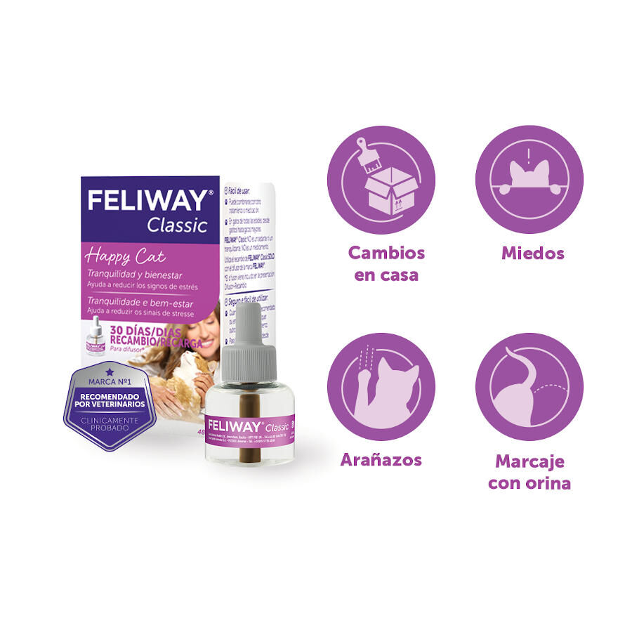 Feliway Classic Difusor e Recarga calmante para Gatos, , large Imagem n&uacute;mero 3