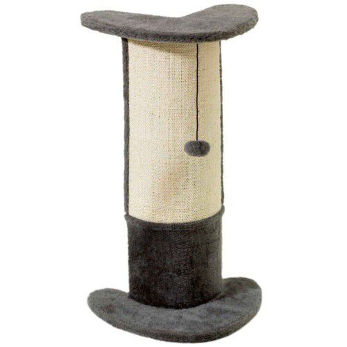 TK-Pet Napo rascador gato esquina de sisal en gris Imagem n&uacute;mero 1
