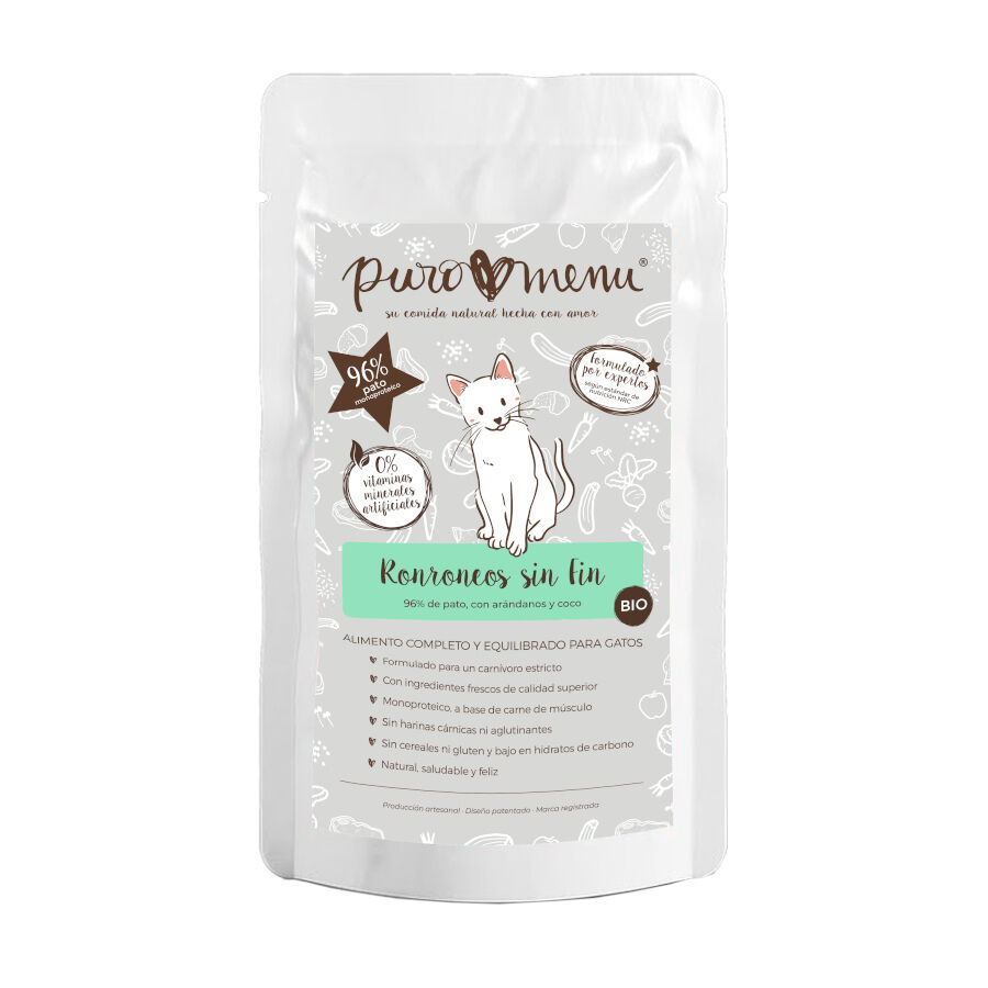 100 g Puro Menu Bio Endless Purrs sach&ecirc; para gatos, , large Imagem n&uacute;mero 1