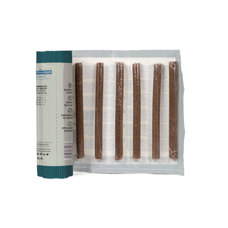 16 sticks Mediterranean Natural Serrano Barrinhas de Pato para cães,  Imagem número 2 16 sticks Mediterranean Natural Serrano Barrinhas de Pato para cães, , large Imagem número 2