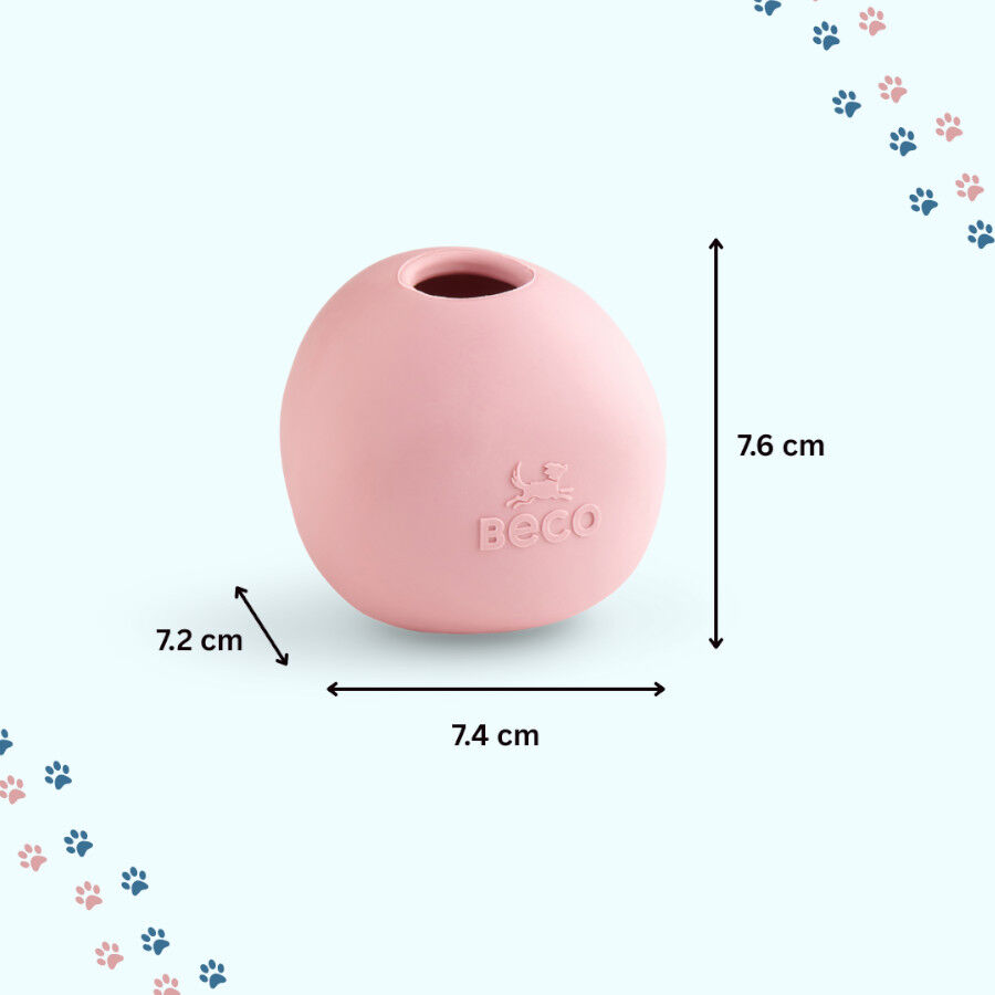 BECO Bola Oscilante rosa para c&atilde;es, , large Imagem n&uacute;mero 3