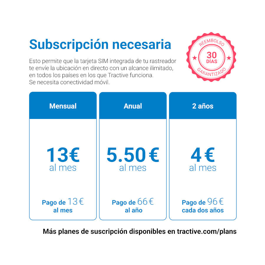 Iberoluso Tractive GPS Localizador XL para c&atilde;es, , large Imagem n&uacute;mero 7