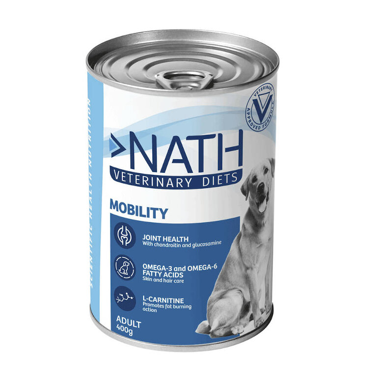 400 g Nath Veterinary Diets Mobility Peru e Atum lata para cães,  Imagem número 1 400 g Nath Veterinary Diets Mobility Peru e Atum lata para cães, , large Imagem número 1
