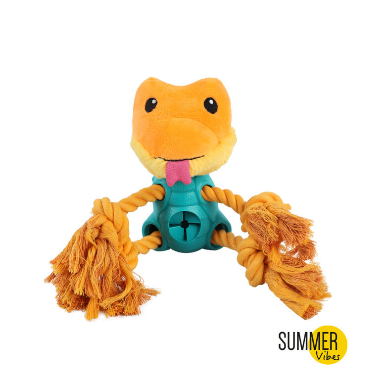 Summer Vibes Brinquedo porta snacks com corda para cães,  Imagem número 2 Summer Vibes Brinquedo porta snacks com corda para cães, , large Imagem número 2