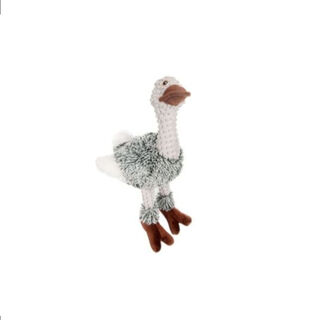 Flamingo Ema Cinza de Peluche para cães