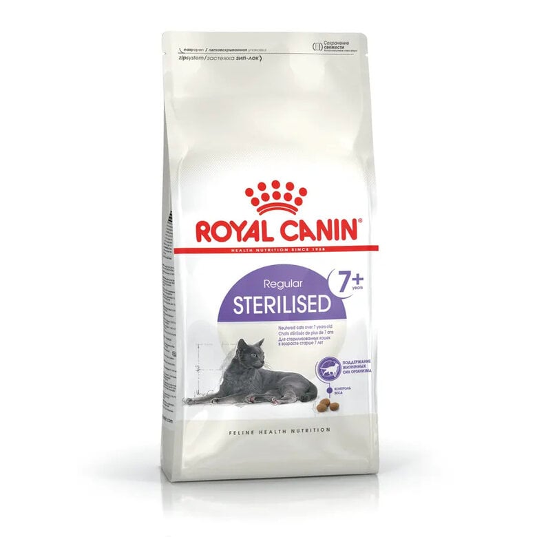 10 kg Royal Canin Sterilised 7+ Ração para gatos,  Imagem número 1 10 kg Royal Canin Sterilised 7+ Ração para gatos, , large Imagem número 1