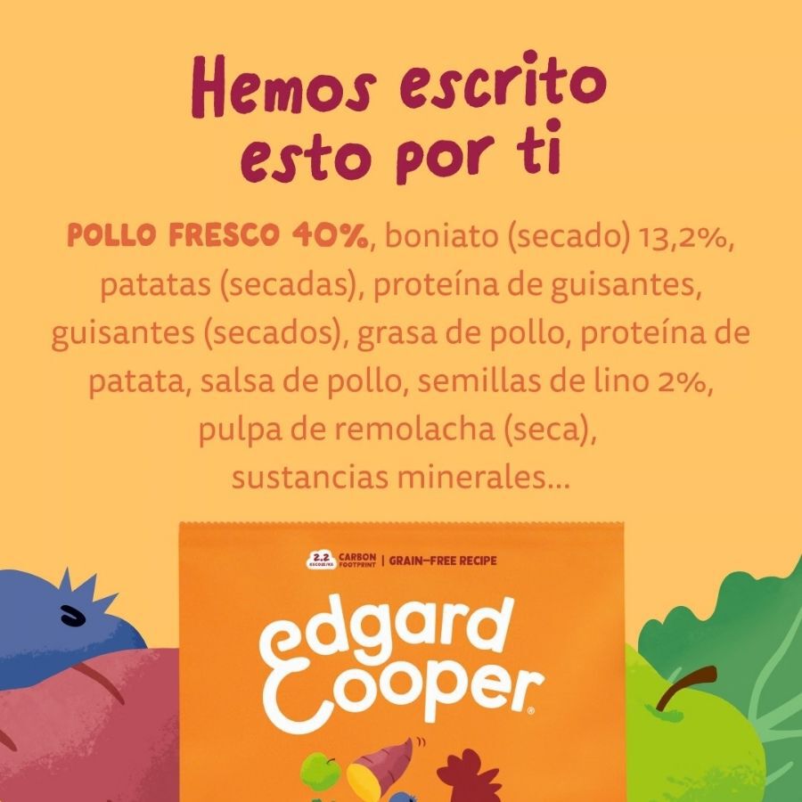 12 kg Edgard & Cooper Adult Ra&ccedil;&atilde;o de Frango para c&atilde;es de porte grande, , large Imagem n&uacute;mero 2