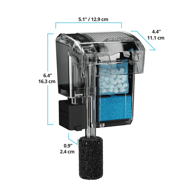 Fluval AquaClear AC Filtro Mochila para aquários,  Imagem número 2 Fluval AquaClear AC Filtro Mochila para aquários, , large Imagem número 2