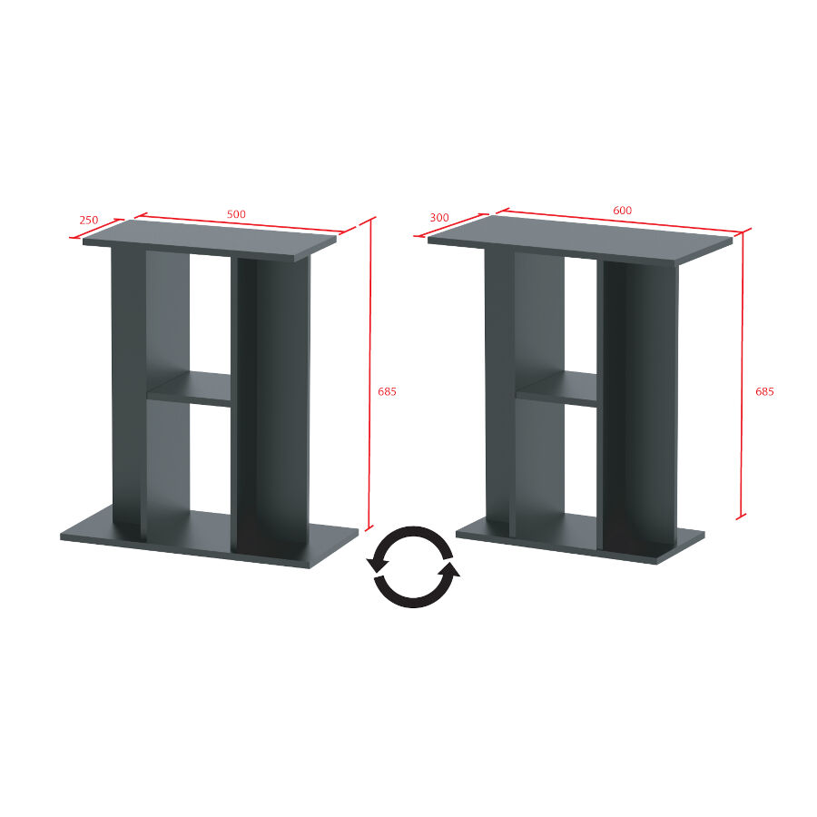 Mesa de aqu&aacute;rio preta Small Life Aquarium 50, , large Imagem n&uacute;mero 5