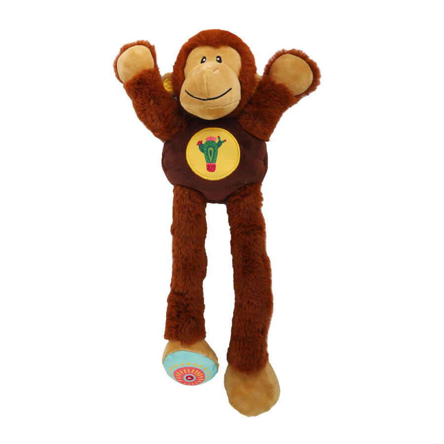 Tootoy! Comfort Twister Monkey Cuddler peluche para c&atilde;es, , large Imagem n&uacute;mero 2