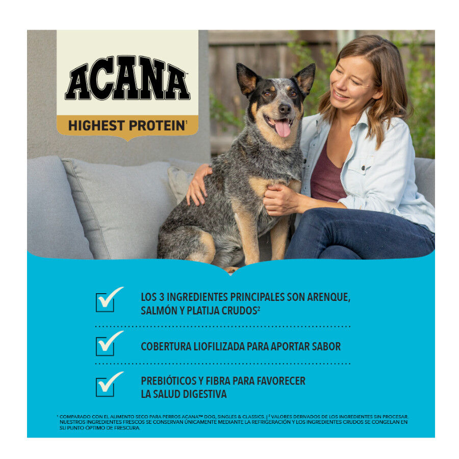 2 x 6 kg Acana Regionals Pac&iacute;fica Peixe Ra&ccedil;&atilde;o para c&atilde;es Pack poupan&ccedil;a!, , large Imagem n&uacute;mero 2