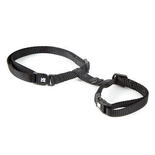 TK-Pet Classic Peitoral Ajustável de Nylon Preto para gatos